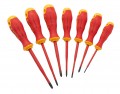 Fluke IKSC7 Insulated 7 Unit Screwdriver Kit, 1000 V-