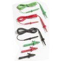 Fluke TL1550B Test Leads with Alligator Clips (Red, Black, Green)-