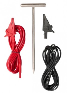 Fluke TL2082 Test Lead Kit, 10 A, red and black-
