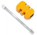 Fluke Networks 10220100 Modular Adapter, 6-wire in-line-