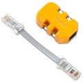 Fluke Networks 10230101 Modular Adapter with K-Plug, 8-wire in-line-