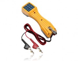 Fluke Networks TS19 Test Set with Banana Jacks to Alligator Clips-