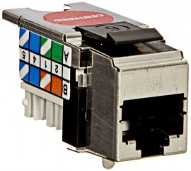 Fluke Networks DTX-PCTAC6KS Shielded Cat 6 Jacks (Pack of 2)-