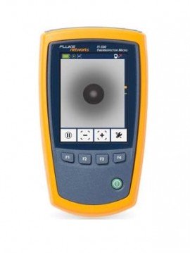 Fluke Networks FI-525 FiberInspector Micro Fiber Optic Endface Inspection Scope with cleaning kit-