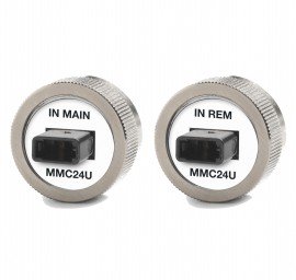 Fluke Networks NFA-MMC24U-KIT Pinned UniPort Adapter for single-mode or multimode MMC 24-unpinned cables, set of 2-