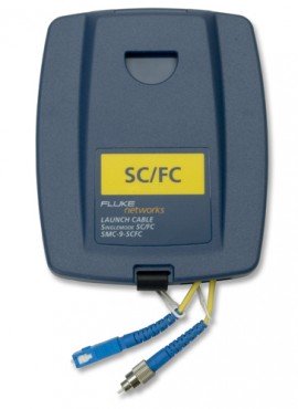 Fluke Networks SMC-9-SCFC Singlemode SC/FC Launch Cable, 9&amp;micro;m-