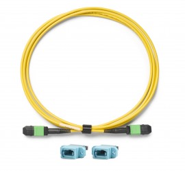 Fluke Networks TRC-SM-VERIFY-MPO16U Reference-Grade CertiFiber Max Single-Mode Verification Cord for unpinned MPO 16-