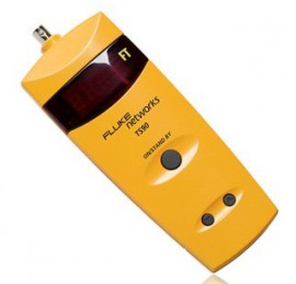 Fluke Networks TS90 Cable Fault Finder with BNC to alligator clips-