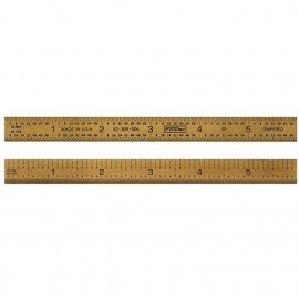 Fowler 52-309-006-0 Flex Rule, 6", 5r graduation-