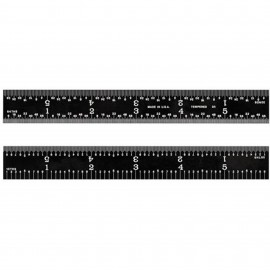 Fowler 52-337-012-0 Rigid Rule, 12", 4r-