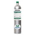 Gas Clip SGC-H2S-60 H&amp;#8322;S Calibration Gas Cylinder, 25 ppm H&amp;#8322;S/N&amp;#8322;, 15.85 Gal-