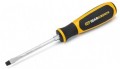 GearWrench 80013H Slotted Dual Material Screwdriver, &amp;frac14; x 4&amp;quot;-