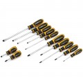 GearWrench 80051H Phillips/Slotted Screwdriver Set, 12-piece, dual material handle-