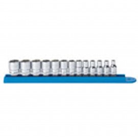 GearWrench 80302D Socket Set, ¼" drive, 13-piece metric-