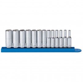 GearWrench 80304 Socket Set, ¼" Drive, 13-piece Metric Deep-