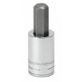 GearWrench 80429 &amp;frac38;&amp;quot; Drive Hex Bit Metric Socket, 8 mm, alloy steel-