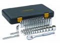 GearWrench 80550P 6-Point 120XP Standard &amp; Deep SAE/Metric Mechanics Tool Set, 56-piece-