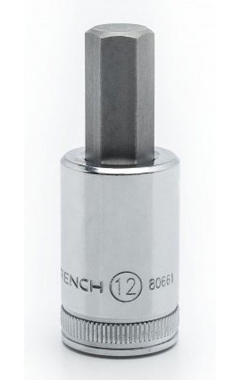 GearWrench 80578 &amp;frac38;&amp;quot; and &amp;frac12;&amp;quot; Drive Hex Bit Metric Socket Set, 10-piece-