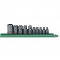GearWrench 80582 External Torx Socket Set, ¼", 3/8", ½", 10-piece-
