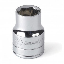 GearWrench 80603 &amp;frac12;&amp;quot; Drive 6 Point Standard SAE Socket, &amp;frac12;&amp;quot; fastener-