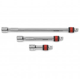 GearWrench 81003 Locking Extension Set, ¼" Drive, 3-Piece-