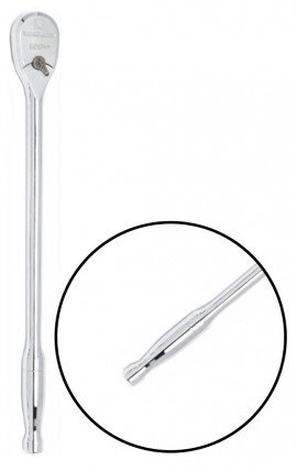 GearWrench 81034 120XP Extra-Long Handle Teardrop Ratchet, 0.25&amp;quot; Drive, 9&amp;quot;-
