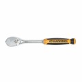 GearWrench 81208T &amp;frac38;&amp;quot; Drive 90 Tooth Dual Material Teardrop Ratchet, 9&amp;quot;-