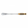 GearWrench 81210T &amp;frac38;&amp;quot; Drive 90 Tooth Dual Material Flex Head Teardrop Ratchet, 13&amp;quot;-