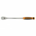 GearWrench 81265T &amp;frac38;&amp;quot Drive 90 Tooth Long Handle Dual Material Teardrop Ratchet, 13&amp;quot;-