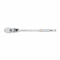 GearWrench 81266T &amp;frac38;&amp;quot Drive 90 Tooth Locking Flex Head Teardrop Ratchet, 11&amp;quot;-