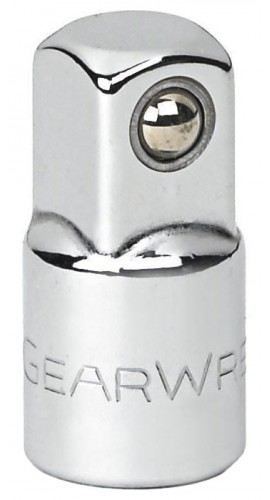 Gearwrench 81278 Socket Drive Adapter For 0.4&quot; Drive Sockets, 0.4&quot; F x 0.5&quot; M, alloy steel-