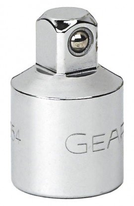 Gearwrench Socket Drive Adapter for 0.5&quot; drive sockets, 0.5&quot; F x 0.4&quot; F-