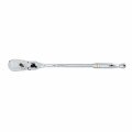 GearWrench 81362T &amp;frac12;&amp;quot; Drive 90 Tooth Locking Flex Head Teardrop Ratchet, 17&amp;quot;-