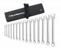 GearWrench 81918 12-Point Long Pattern Combination SAE Wrench Set, 15-piece-