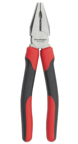 GearWrench 82025 Dual Material Lineman's Pliers, 8&amp;quot;-