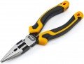 Gearwrench 82176C-06 Pitbull Dual Material Long Nose Pliers-