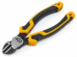 Gearwrench 82183C-06 Pitbull Dual Material Diagonal Cutting Pliers, 7&amp;quot;-