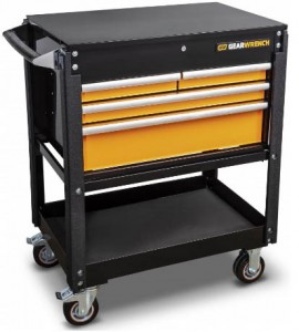 GearWrench 83168 Quick Set 4-Drawer Tool Cart, 33&amp;quot;-