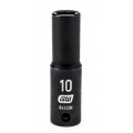 GearWrench 84333N &amp;frac38;&amp;quot; Drive 6-Point Deep Impact Metric Socket, 10 mm-