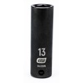 GearWrench 84336N &amp;frac38;&amp;quot; Drive 6-Point Deep Impact Metric Socket, 13 mm-