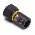 GearWrench 84757 &amp;frac38;&amp;quot; Drive Bolt Biter Impact Extraction Socket with &amp;frac38;&amp;quot; fastener-