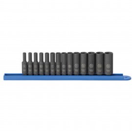 GearWrench 84909 Metric Socket Set, ¼" drive, 14-piece-