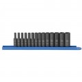 GearWrench 84909 Metric Socket Set, ¼" drive, 14-piece-