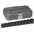 GearWrench 84931 Impact Socket Set, ½" drive, SAE-