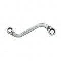 GearWrench 85222 72-Tooth 12 Point S-Shaped Reversible Double Box Ratcheting Wrench, 0.3 x 0.4&amp;quot;-