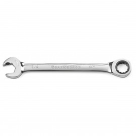 GearWrench 85518 12 Point Open End Ratcheting Combination Wrench, 18 mm fastener-