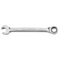 GearWrench 85519 12 Point Open End Ratcheting Combination Wrench, 19 mm fastener-