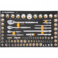 GearWrench 86529 Mechanics Tool Set, 83 pieces, ¼", 3/8" and ½" drive-