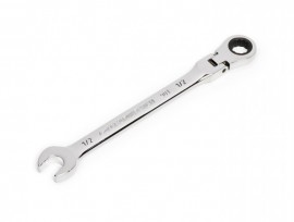 Gearwrench 86745 90-Tooth 12-Point Flex Head Ratcheting Combination Wrench, 0.5&amp;quot;-