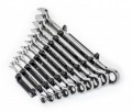 Gearwrench 86958 90-Tooth 12-Point SAE Combination Ratcheting Wrench Set-